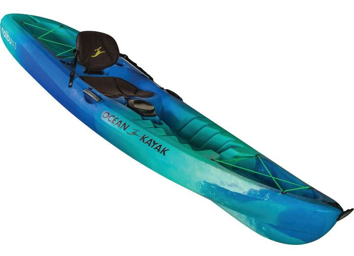 Old Town Ocean Kayak Malibu 11.5 Sit-On-Top Paddle Kayak - Seaglass • 07.6012.0105