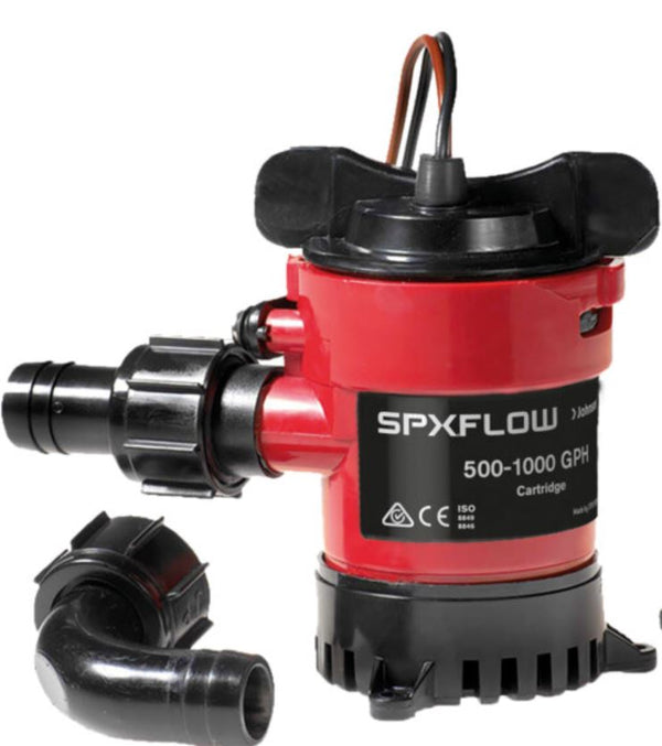 Johnson Pump 12V 750 GPH Electric Impeller Submersible Bilge Pump • 32703