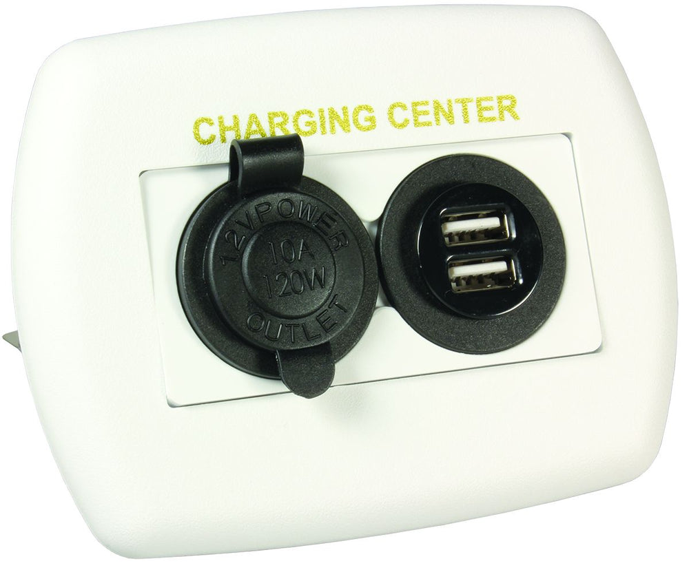 JR Products USB Charging Outlet & Cigarette Outlet • 15085