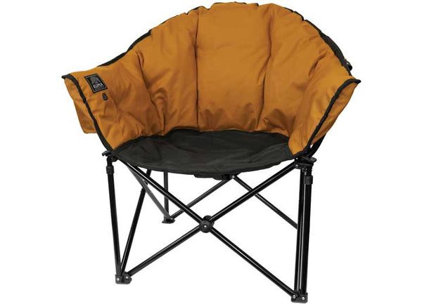 Kuma Outdoor Gear Lazy Bear Heated Camping Chair – Sierra/Black • 846-KM-LBHCH-SB