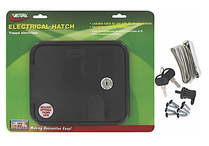 Valterra Lockable Electrical Cable Hatch • A10-2150BKVP