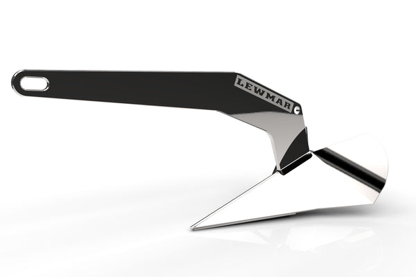 Lewmar DTX 35 lb Stainless Steel Plow Anchor • 0057216