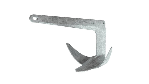 Lewmar 22 lb Galvanized Steel Claw Anchor • 0057910