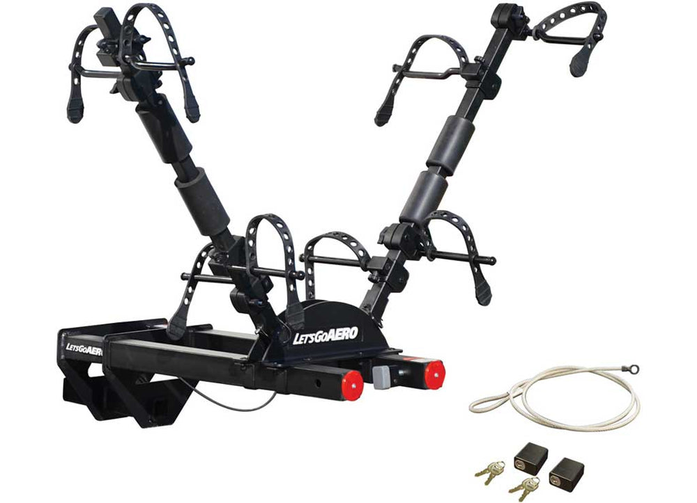 Let's Go Aero V-Lectric 3.0 Slideout Two Bike Carrier • B02615