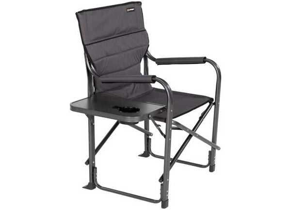Lippert Scout Outdoor Directors Chair With Side Table - Dark Gray • 2021123280