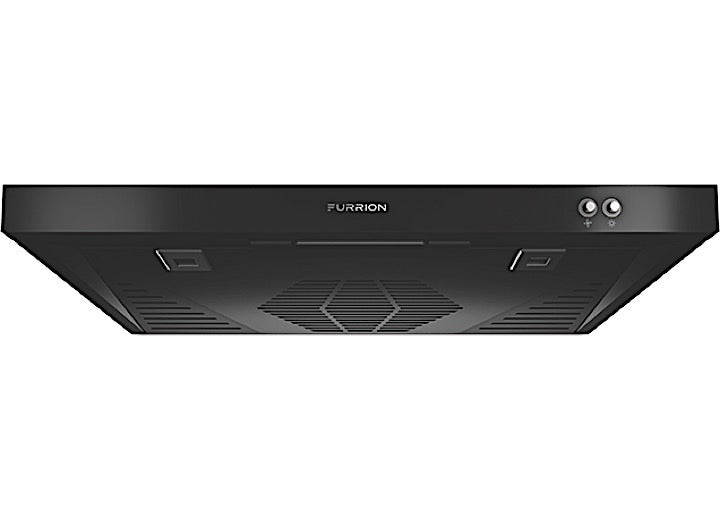 Furrion 12V Ductless RV Range Hood with Charcoal Filter - Black • 2021123620