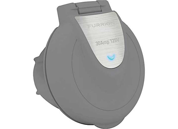 Furrion Powersmart Inlet - 30A, 125/250V, Titanium Grey • 2021123677