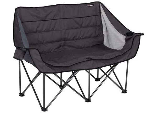 Lippert Campfire Folding Loveseat, Dark Grey • 2021128650