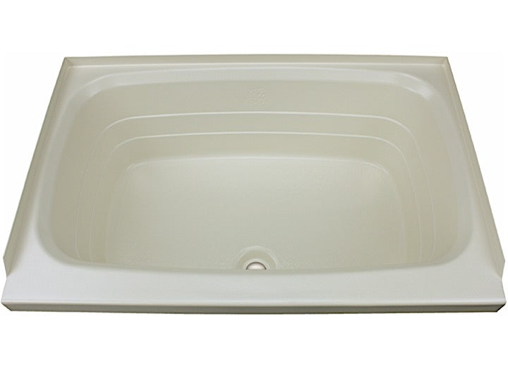 Lippert Bathtub with Center Drain; 24" x 36", Parchment • 209369