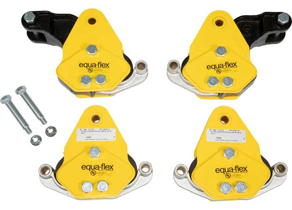Lippert Equa-Flex Rubberized Equalizer Triple Axle Kit, Heavy-Duty 5,000 to 8,000 lbs • 279689