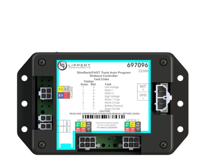 Lippert Replacement Auto-Programmable Controller Panel for Lippert OneControl In-Wall Slide-Outs • 697096