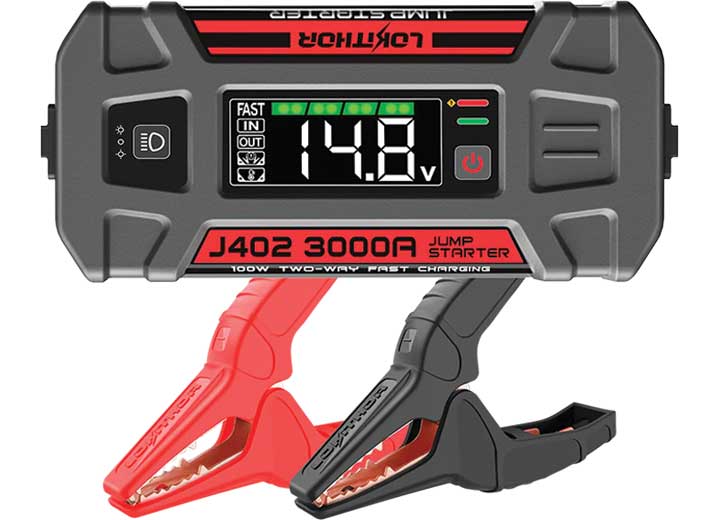 Lokithor Jump Starter 100W Two-way Fast Charging 3000Amp • J402