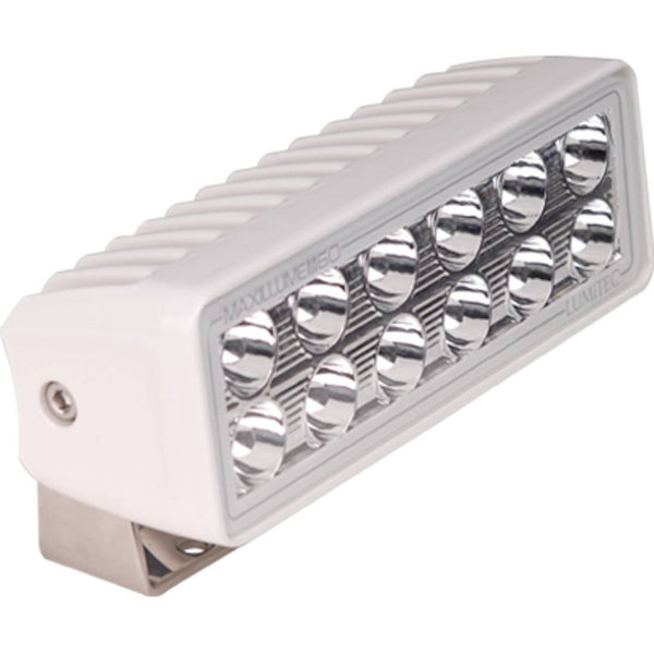 Lumitec Maxillume H60 - Trunnion Mount Flood Light - White Dimming - White Housing • 101334