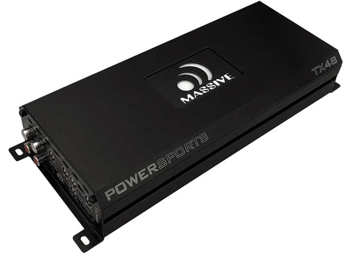 Massive 200 Watts X 4 @ 4 Ohm RMS Marine 4 Channel Amplifier • TX48