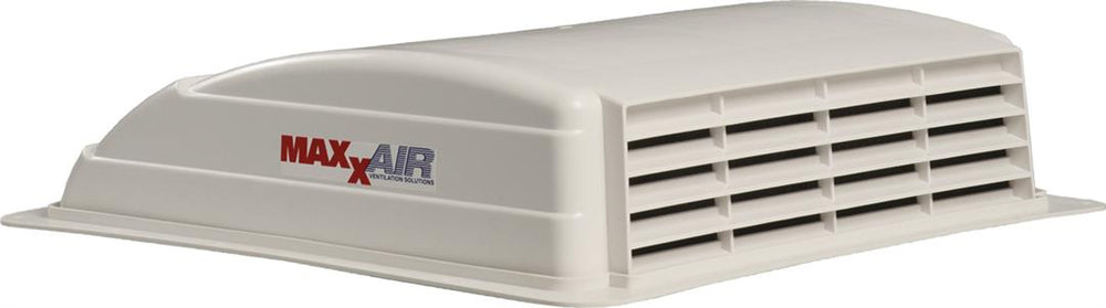 Maxxair Mini Plus Roof Vent with Screen and Fan, White • 00-03801
