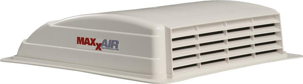Maxxair Mini Plus Roof Vent with Screen and Fan, White • 00-03801