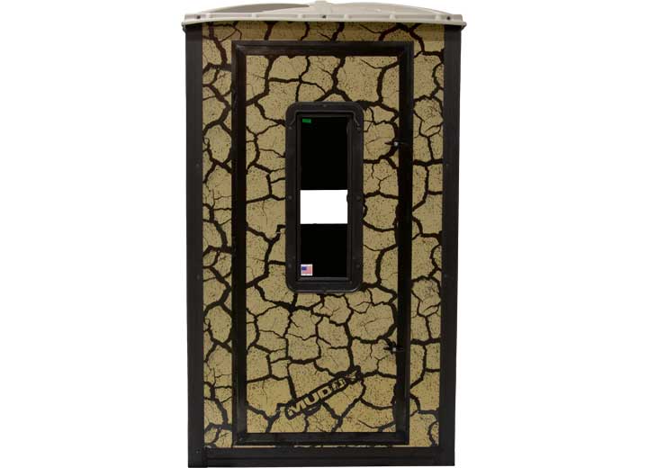 Muddy Striker Steel Box Blind, Cracked Mud Camo • MUD-BBBST2000