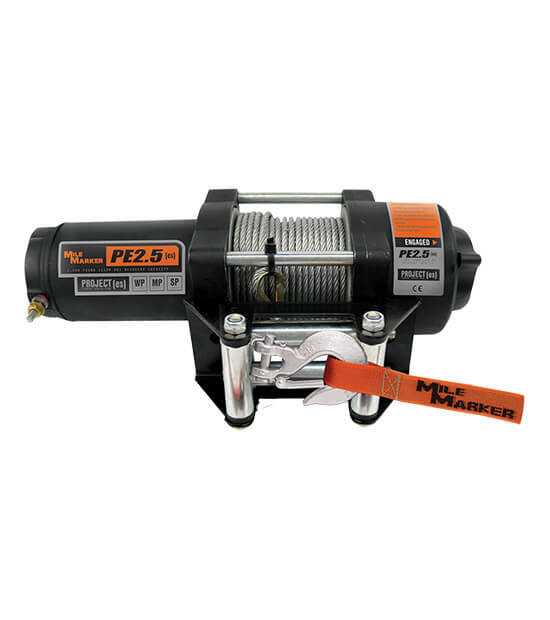 Mile Marker PE2500 2500 Lb ATV Winch • 77-50105BW