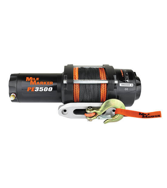 Mile Marker PE3500 ATV Winch, 3500 lb. • 77-53112BW