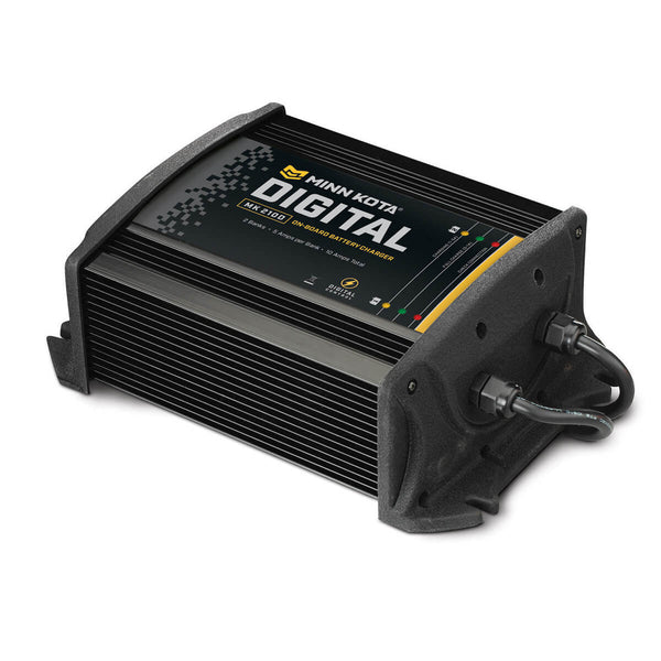 Minn Kota 10A 2-Bank Digital On-Board Battery Charger • 1822105