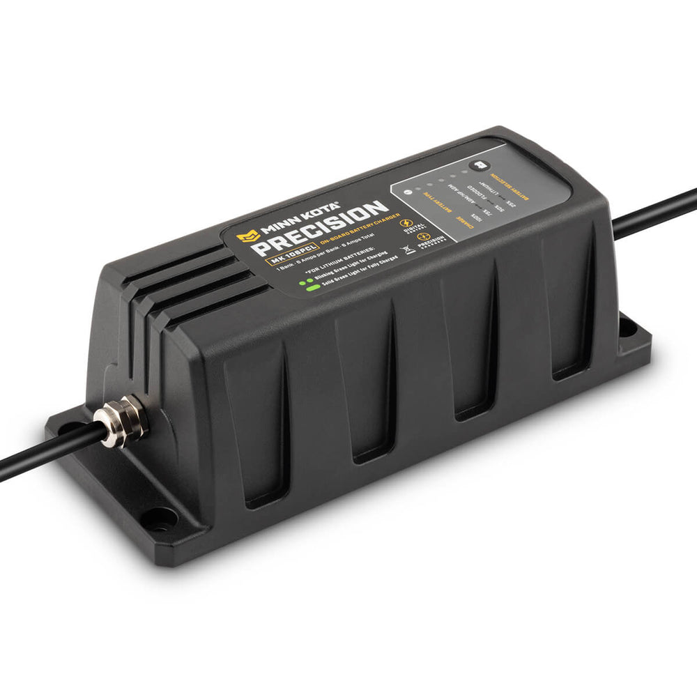 Minn Kota Precision PCL MK106PCL 6A 1-Bank On-Board Battery Charger • 1831061