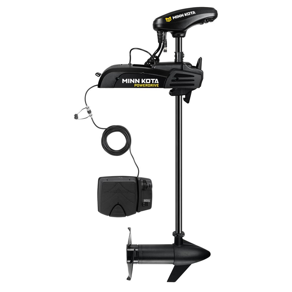 Minn Kota PowerDrive 45 lb. Thrust, 48" Shaft, Foot Pedal • 1358441