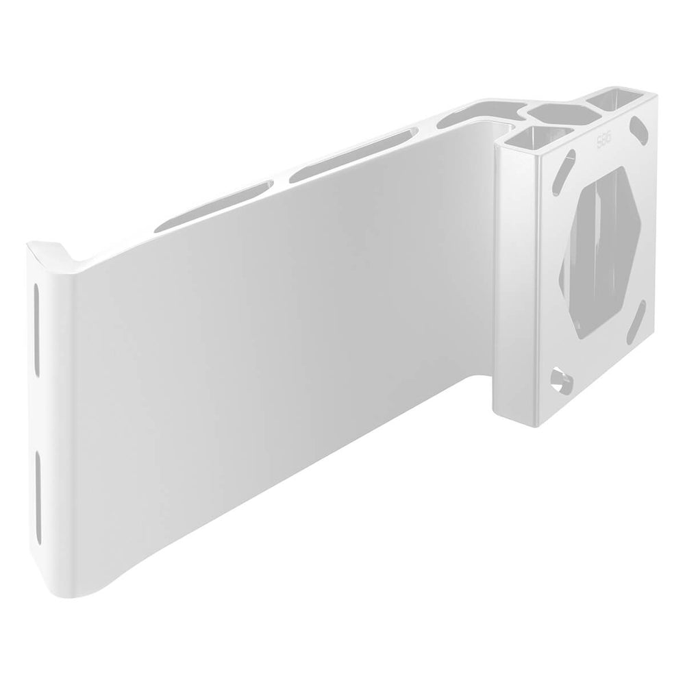 Minn Kota 6" x 8" White Starboard Jack Plate Adapter Bracket for Raptor Anchors • 1810386