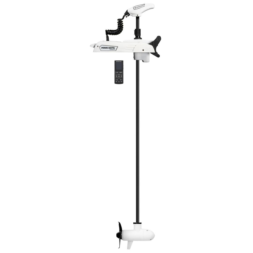 Minn Kota Riptide Terrova QUEST 90/115 lb. Thrust, 87" Shaft, Wireless Remote, White • 1363902