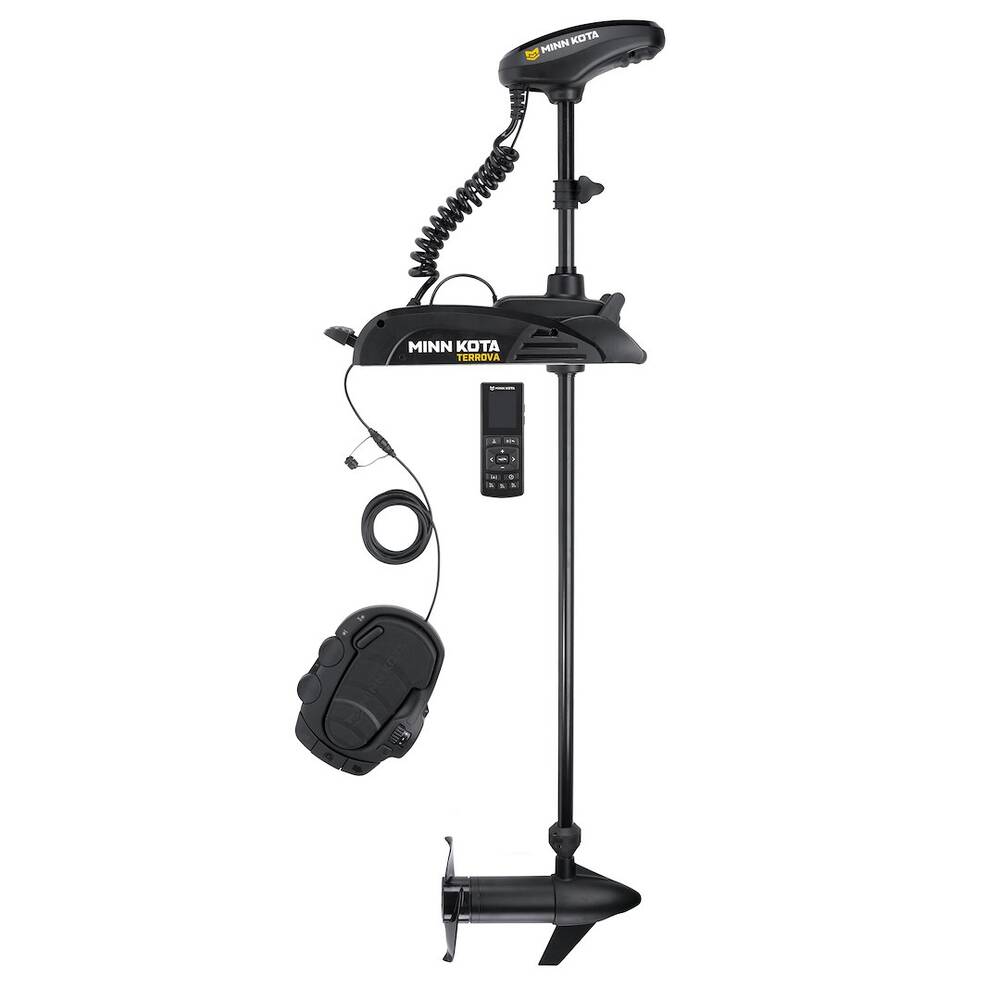 Minn Kota Terrova 55 lb. Thrust, 45" Shaft, Dual Spectrum CHIRP Sonar, Wireless Remote • 1358355