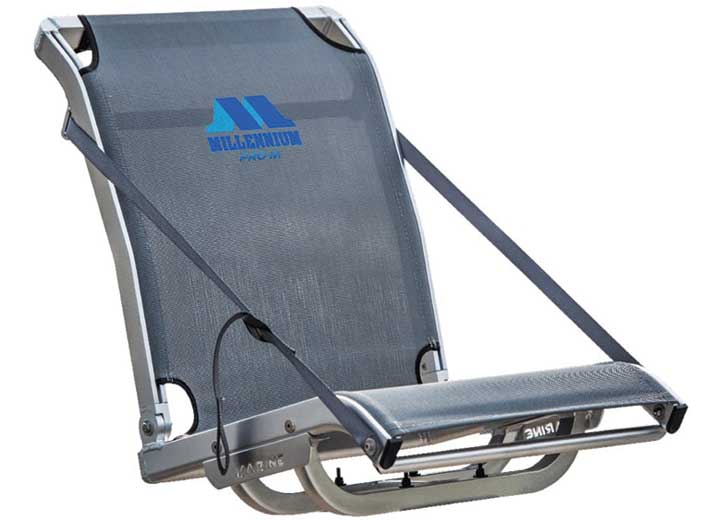 Millennium Marine Pro-M 100 Gray Saltwater Series Boat Seat • P-100-GY