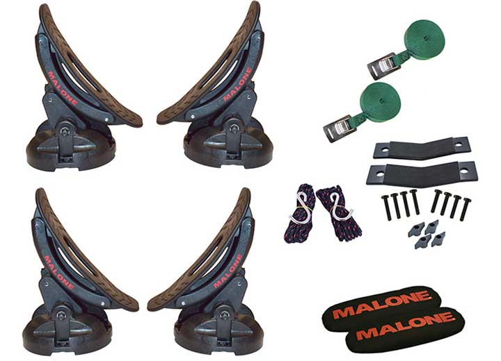 Malone SaddleUp Pro Kayak Carrier with Tie-Downs - Rear Loading - Jawz Hardware • MPG110MD