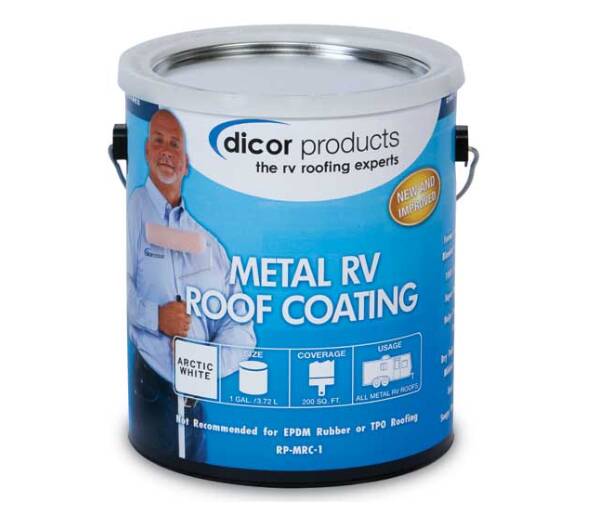 Dicor Metal RV Roof Coating 1 Gallon • RP-MRC-1