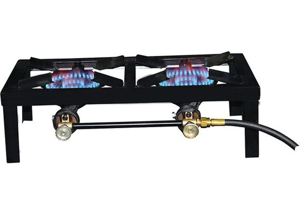 Mr. Heater 30,000 BTU Double Burner Angle Iron Stove • F235830