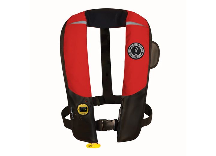 Mustang Survival Pilot 38 Manual Inflatable PFD, Universal Adult, Red/Black • MD3181-123-0-202