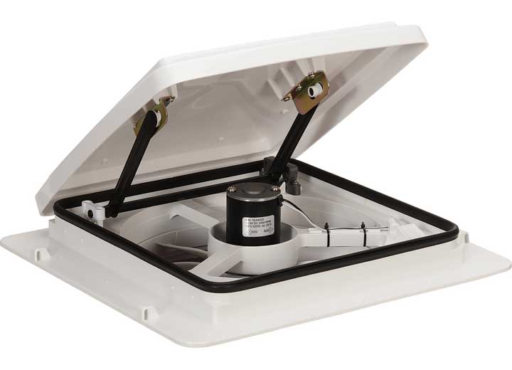 Maxxair Maxxfan Roof Vent with White Manual Lid & 4-Speed Fan • 00A04301K