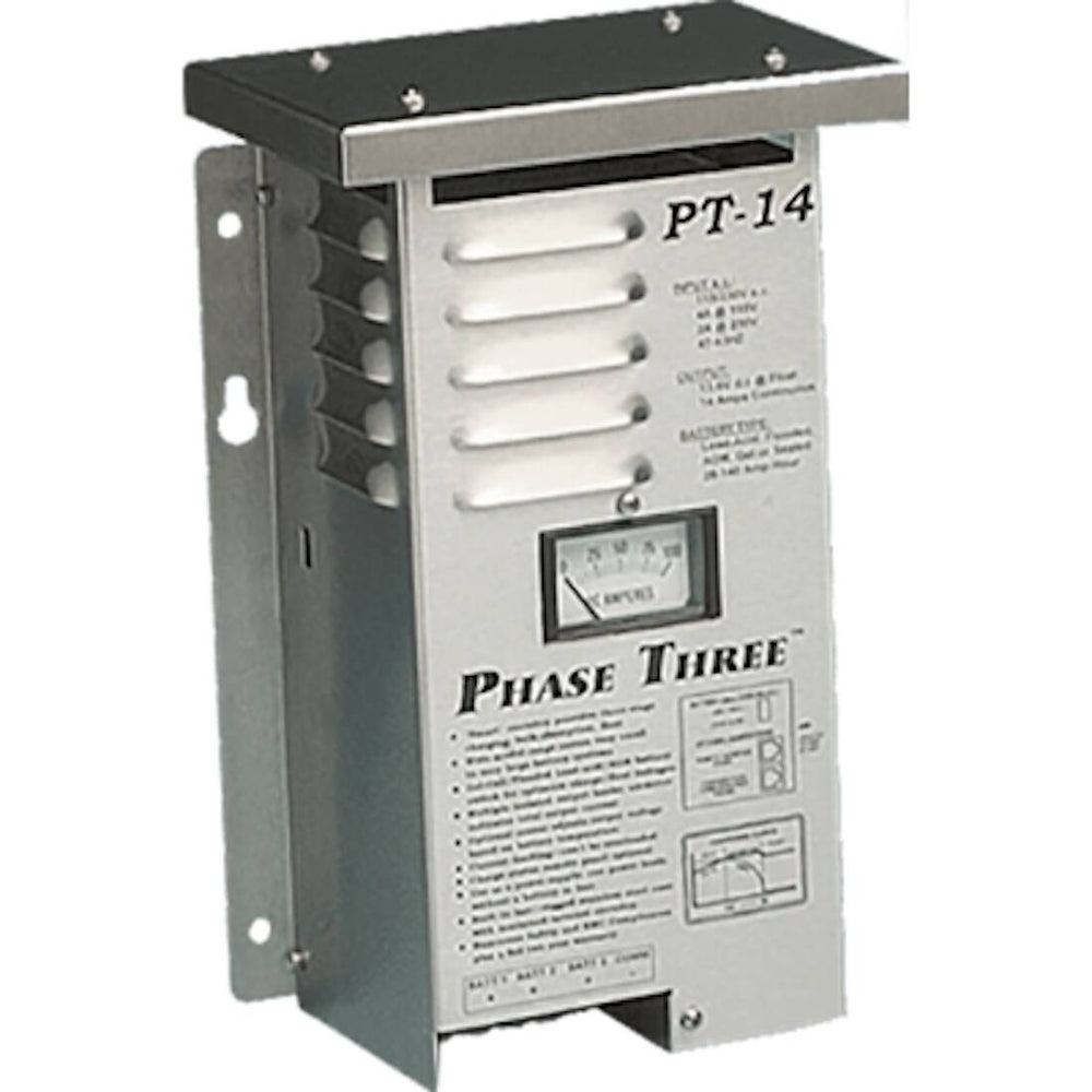 Newmar 14A 12V 3-Bank Battery Charger • PT-14W