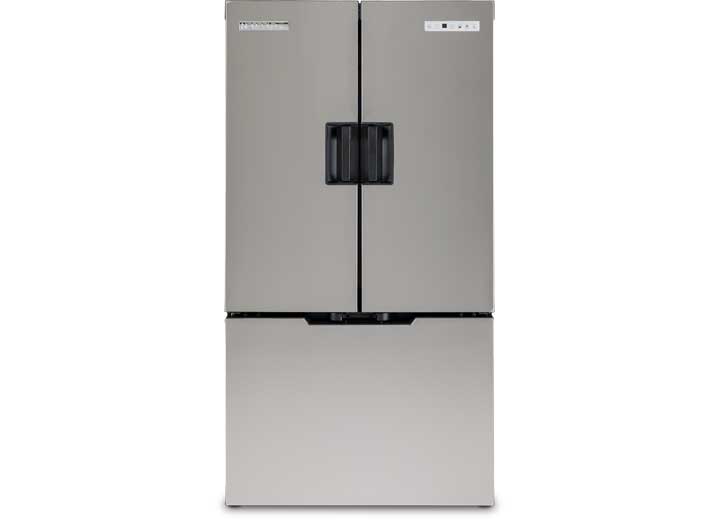Norcold 19 Cubic Ft Dc Compressor Refrigerator with Ice Maker, Stainless Steel • N20DCIMSS