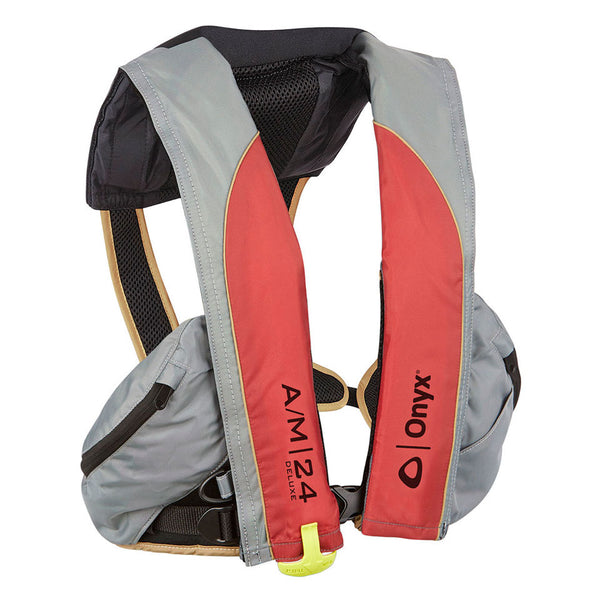 Onyx Outdoor A-M-24 Deluxe Inflatable Life Jacket • 132100-100-004-20