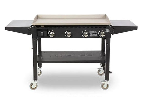 Pit Boss Standard 4-Burner Griddle with Side Shelves • 10554