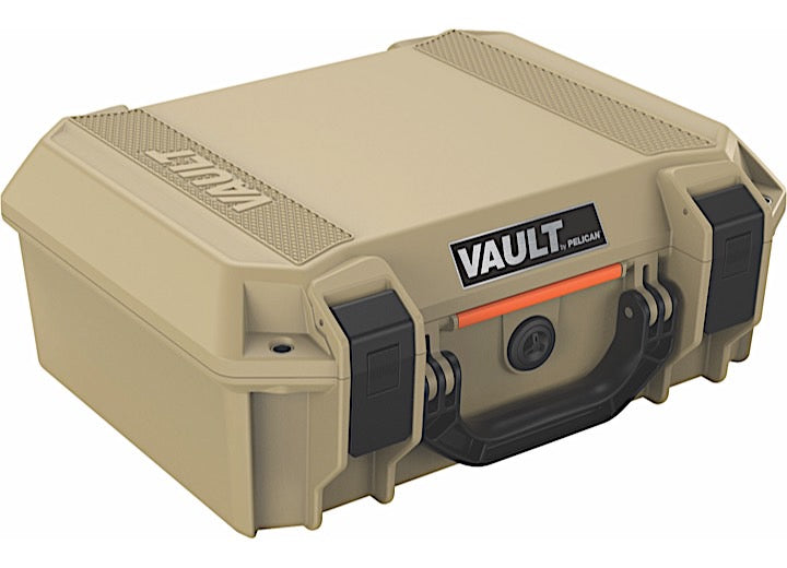 Pelican V200 Equipment/Pistol Case, Tan • VCV200-0020-TAN