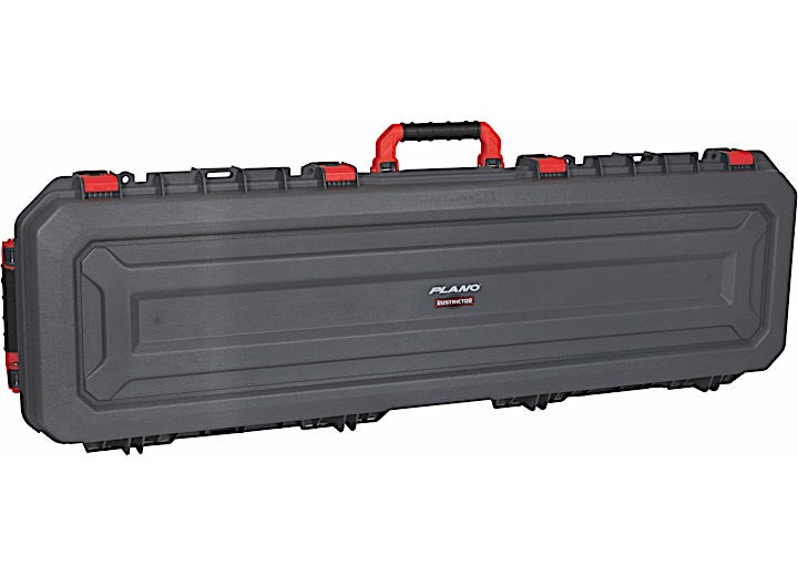 Plano Rustrictor All Weather 52" Rifle Case, Grey/Red • PLA11852R