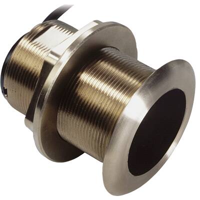 Raymarine Tilted Element B60 Bronze Flush Thru-hull Mount Transducer with 33' Cable • E66085