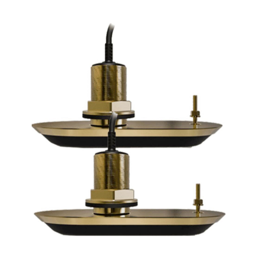 Raymarine RealVision 3Dâ„¢ RV-220 Bronze External Thru-hull Mount Transducers with 33' Cable, Pair • T70319