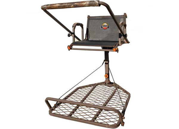 Rhino Tree Stands Hang On Stand with Shooting Rail • RTH-200