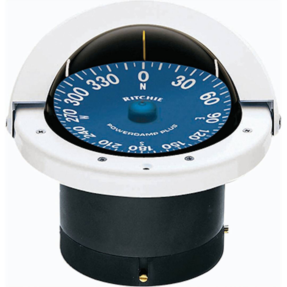 Ritchie SuperSport White Flush Mount Compass • SS-2000W