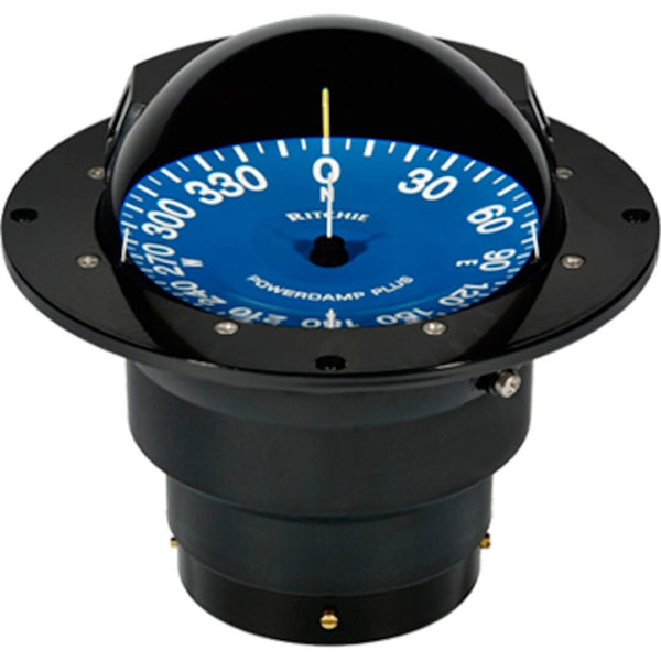 Ritchie Compass Flush Mnt 5' Dial Black • SS-5000-12