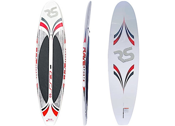 RAVE Sports Shoreline Series SS110 10' 9" SUP - Driftwood Red • 02982