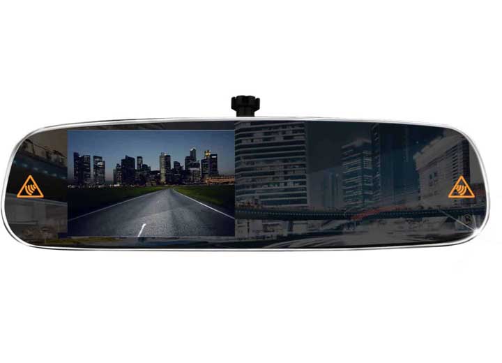 Rydeen 4.3" Frameless Mirror Monitor with Auto-Brightness Screen • BSS-MI