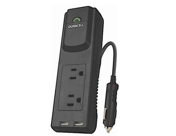 Duracell 175W 12 DC 115 AC Powerstrip Inverter • DRINVPS175
