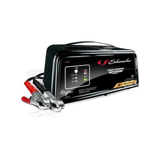 Schumacher 12V 50 Charging Amps Portable Fully Automatic Battery Charger • SC1361